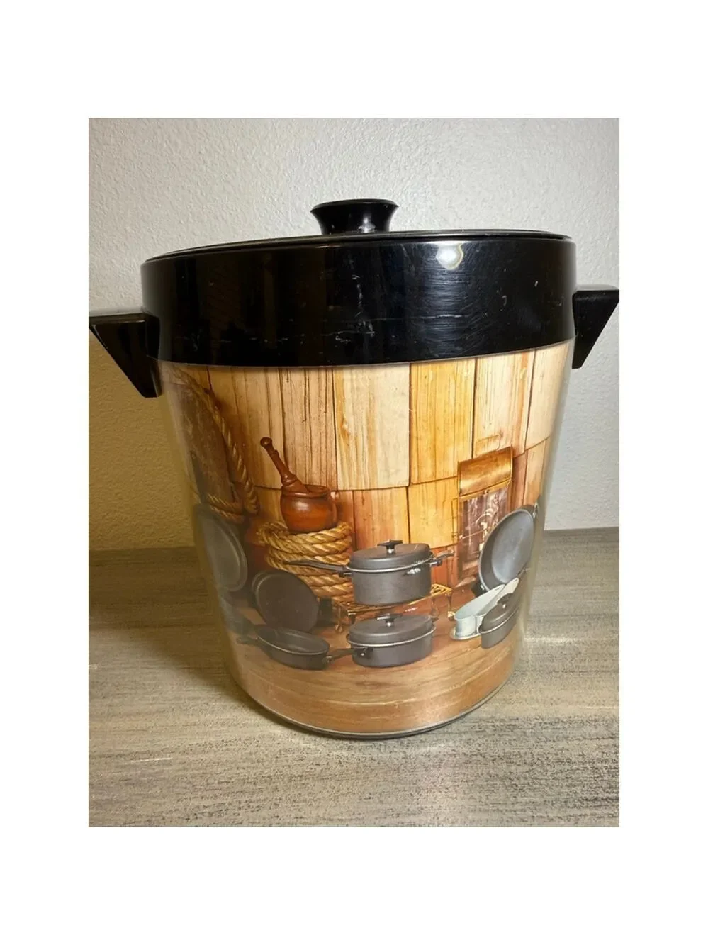 vintage West Bend Thermo-Serv insulated ice bucket Pots, Pans, and Camp Cooking